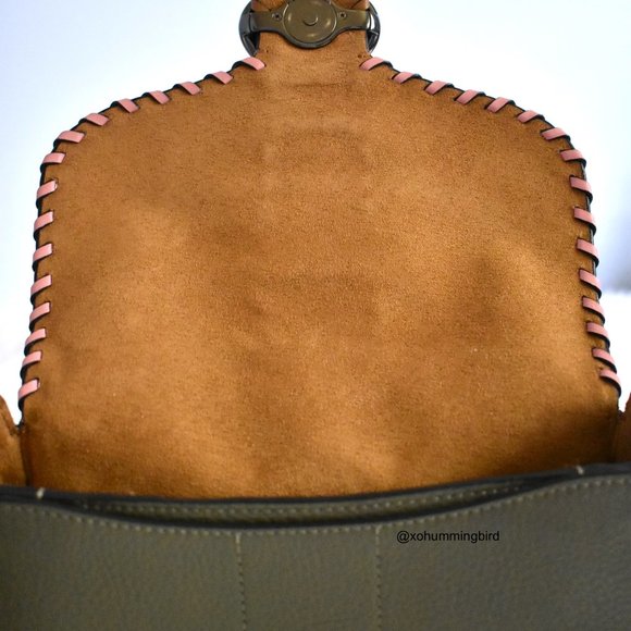 Coach | Georgie Crossbody In Colorblock With Whipstitch - Picture 8 of 9